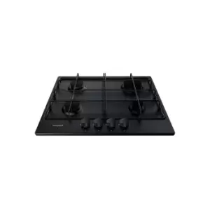 Hotpoint 58cm Wide Four Burner Gas Hob - Anthracite