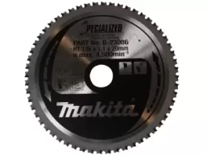 Makita B-31669 185mm x 30mm x 64T Specialized Stainless Saw Blade