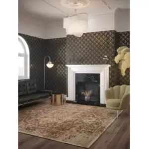 Wallpaper Palm Palace Black and Gold - Dutch Wallcoverings