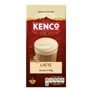 Kenco Caffe Latte Instant Sachet Ref 4031816 Pack 8 x 5 Boxes 144099