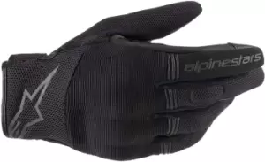 Alpinestars Copper Motorcycle Gloves, Black Size M black, Size M