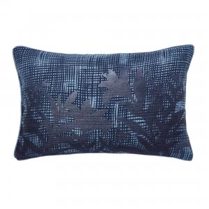 Helena Springfield Dark Blue Polyester and Cotton 'Lilium Ornella' Cushion - Cushion