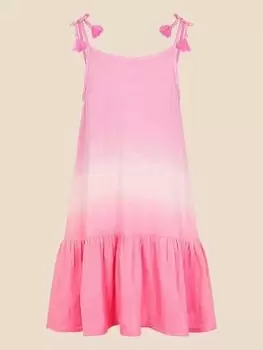 Accessorize Girls Ombre Dress - Pink, Size 5-6 Years, Women