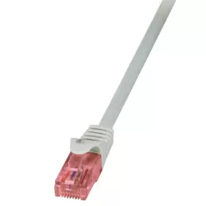 LogiLink CQ2052U networking cable Grey 2m Cat6 U/UTP (UTP)