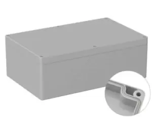RS PRO Grey ABS General Purpose Enclosure, IP66, Shielded, 160 x 250 x 90mm