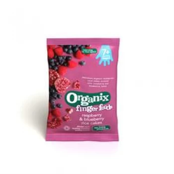 Organix Raspberry & Blueberry Ricecakes 50g