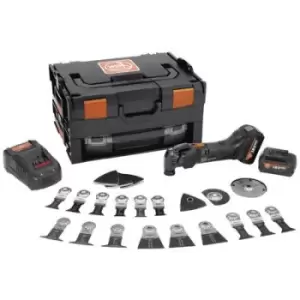 Fein AMM 500 Plus BLACK EDITION 71294261000 Cordless Multifunction tool incl. spare battery, incl. charger, incl. case, incl. accessories 40 Piece 18