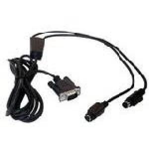 Datalogic CAB-320 RS-232 Straight 25-Pin DTE Black signal cable