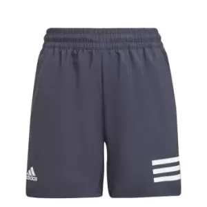adidas Club 3 Stripe Shorts Junior Boys - Black
