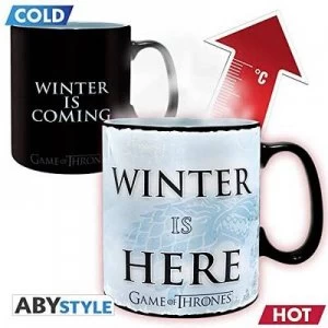 Cup Game of Thrones Winter is here (thermal effect