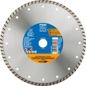 Diamond cutting disc DG 230 x 2.6 x22.23 PSF PFERD 68023222 Diameter 230 mm