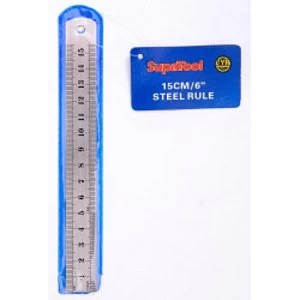 SupaTool Steel Rule 6" (150mm)