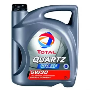 Total Quartz Synthetic Car Engine Motor Oil INEO ECS Economy 5W30 - 5L Peugeot