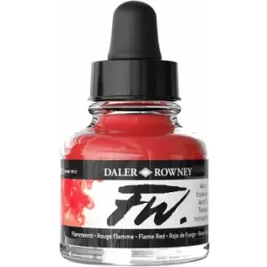 Daler-Rowney fw Artists Acrylic Ink 29.5ml Flame Red