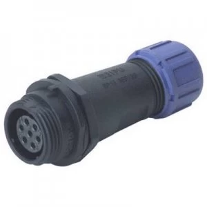 Weipu SP1311 S 8 II Bullet connector Socket straight Series connectors SP13 Total number of pins 9