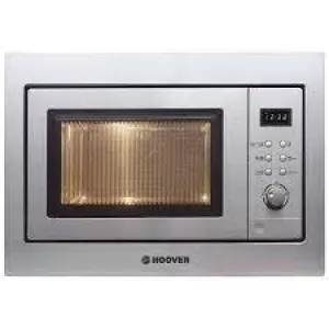 Hoover HMG201X Built In Microwave Oven Grill in Stainless Steel 20L 800W