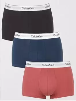 Calvin Klein 3pk Trunks, Multi, Size 2XL, Men