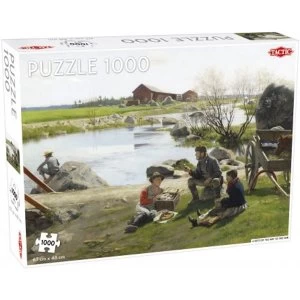 A Rest on the Way 1000 Piece Jigsaw Puzzle