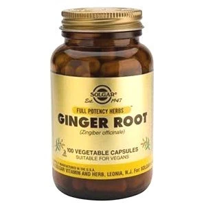 Solgar FP Ginger Root Vegetable Capsules 100 Vegicaps