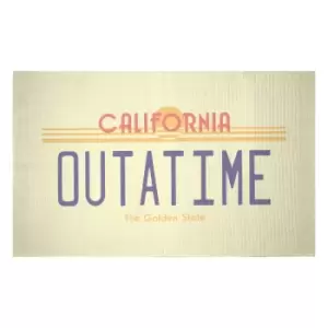 Decorsome x Back to the Future Outtatime Woven Rug - Small
