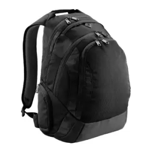 Quadra Vessel Laptop Backpack Bag - 26 Litres (One Size) (Black)