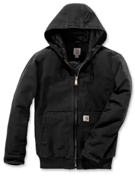 Carhartt Duck Active Jacket, black, Size 2XL, black, Size 2XL