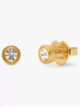 Kate Spade New York Small Studs - Clear/Gold