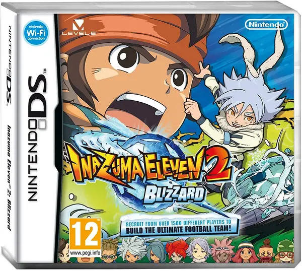 Inazuma Eleven 2 Blizzard Nintendo DS Game