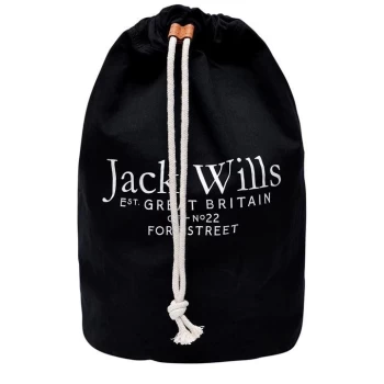 Jack Wills Goodwick Drawstring Bag - Navy/Pink