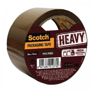 Scotch Heavy Duty 50mmx50m Brown Packaging Tape HV.5050.S.B