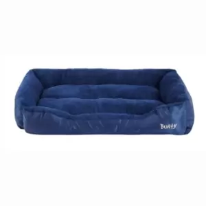 Bunty Deluxe XX-Large Soft Dog Bed - Blue