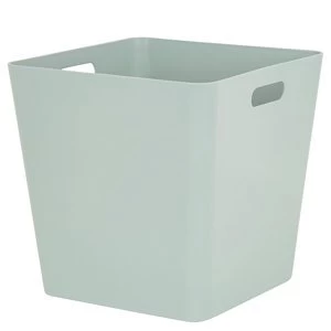 Wham Studio Basket Medium duty Sage Green Plastic Large Storage box