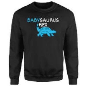 Babysaurus Rex Sweatshirt - Black - 5XL