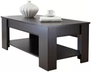 Lift Up Coffee Table - Dark Brown