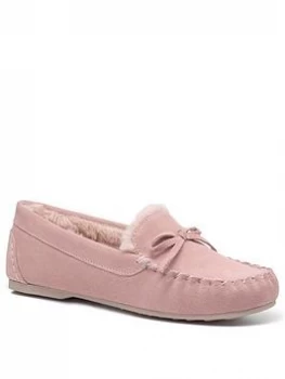 Hotter Cherish Slippers - Pink, Size 3, Women
