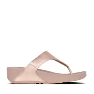 Fitflop Lulu Leather Sandals - Gold