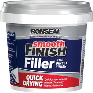 Ronseal Smooth Finish Quick Drying Multi Purpose Filler 600g