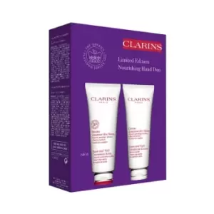 Clarins The Queens Platinum Jubilee 2022 Nourishing Hand Duo - Clear