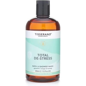 Tisserand Aromatherapy Total De-Stress Bath & Shower Wash 400ml