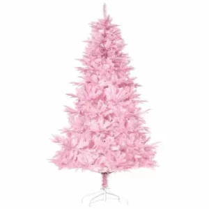 Pink Pop-up Artificial Christmas Tree 180cm, Pink