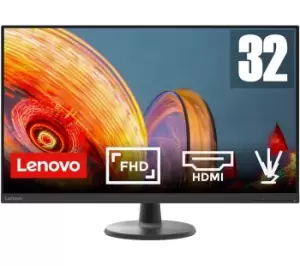 Lenovo D32-45 67A0GAC2UK Full HD 31.5" VA LCD Monitor - Black