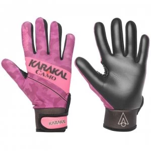 Karakal Camo GAA Gloves Junior - Purple/M/Camo