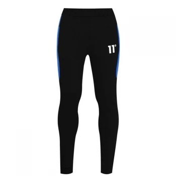 11 Degrees 11 Panel Joggers - Blk/SkydiverBlu