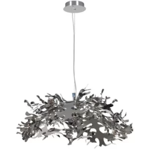 Coral Ribbon Pendant Ceiling Light Stainless Steel
