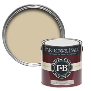 Farrow & Ball Estate String No. 8 Matt Emulsion Paint 2.5L