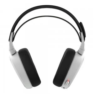 SteelSeries Arctis 7 7.1 Surround Sound Lag-Free Wireless Gaming Headphone Headset (2019 Edition) - White