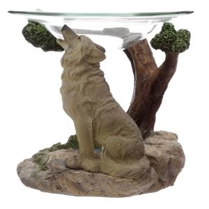 Protector of the North Spirit of the Forest Wolf Oil Burner