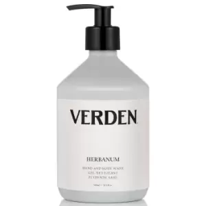 Verden Hand & Body Wash 500ml (Various Options) - Herbanum