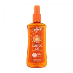 Calypso Deep Tan Carrot Oil Spray SPF 2 200ml