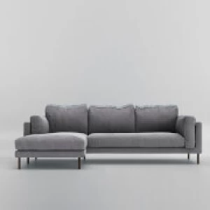Swoon Munich Smart Wool Corner Sofa - Left Hand Side - Corner Sofa - Pepper